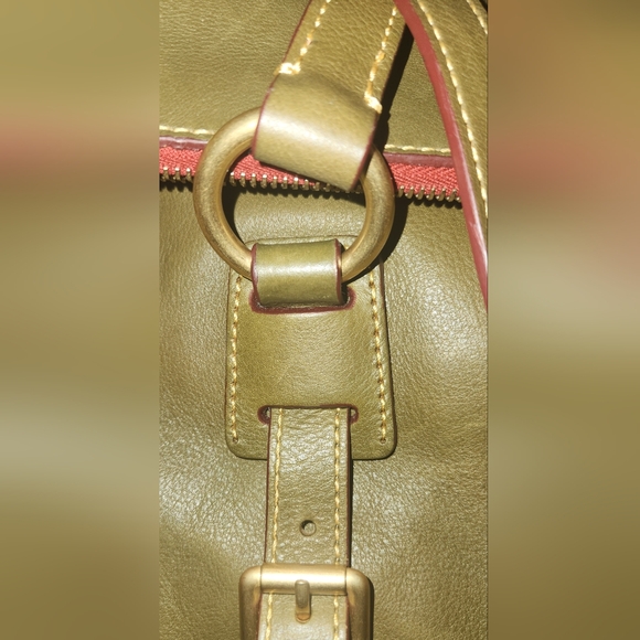 Dooney & Bourke Floretine Double Satchel with Tassel Accents - Picture 7 of 8